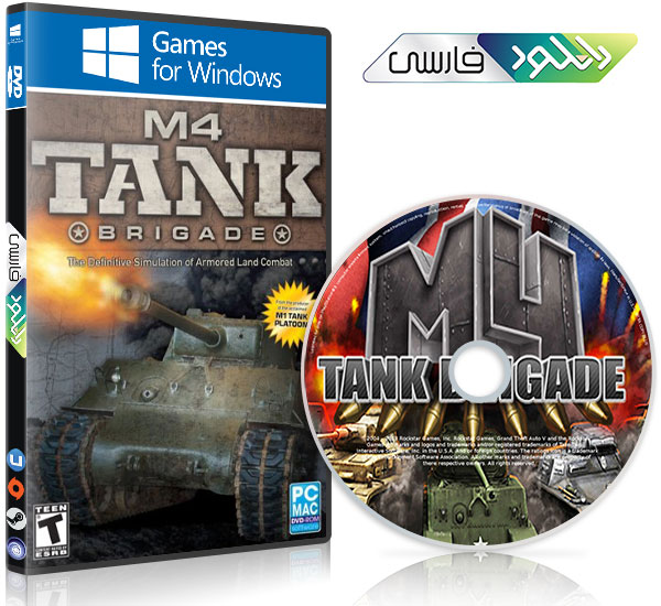 دانلود بازی کامپیوتر M4 Tank Brigade نسخه SKIDROW