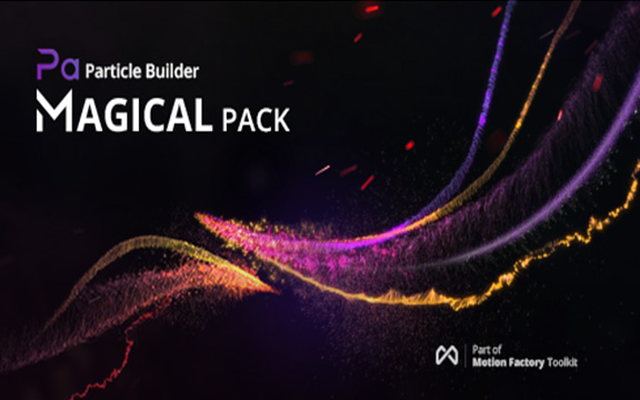 دانلود پلاگین افتر افکت Particle Builder Magical Pack
