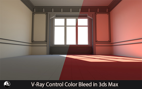 دانلود فیلم آموزشی V-Ray Control Color Bleed in 3ds Max