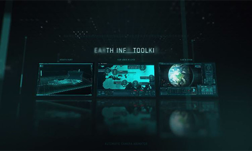 Videohive Earth Info Toolkit center