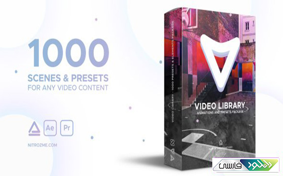 دانلود پروژه افتر افکت Videohive Video Library – Video Presets Package