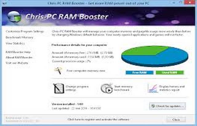 download the new version for apple Chris-PC RAM Booster 7.06.14