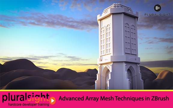 دانلود فیلم آموزشی Advanced Array Mesh Techniques in ZBrush