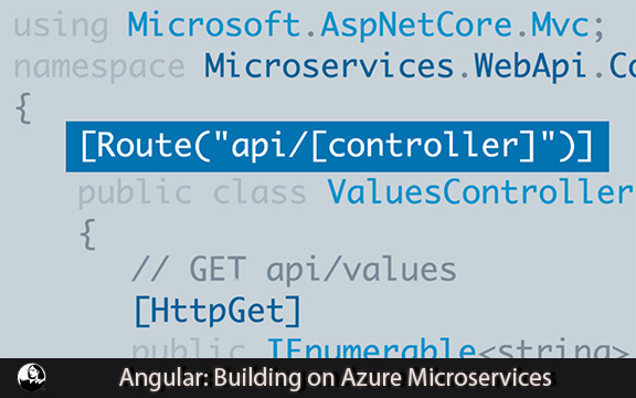 دانلود فیلم آموزشی Angular: Building on Azure Microservices