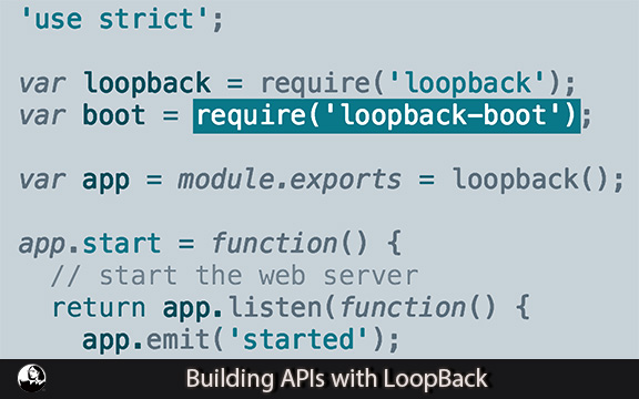 دانلود فیلم آموزشی Building APIs with LoopBack