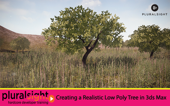 دانلود فیلم آموزشی Creating a Realistic Low Poly Tree in 3ds Max