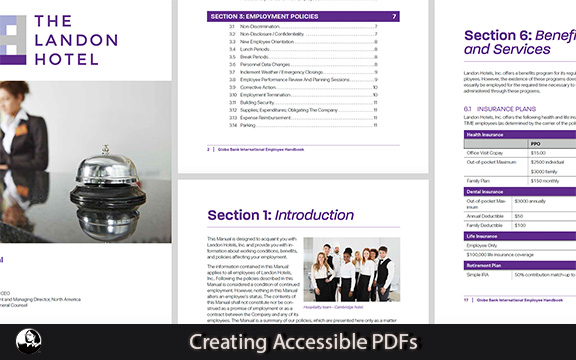 دانلود فیلم آموزشی Creating Accessible PDFs