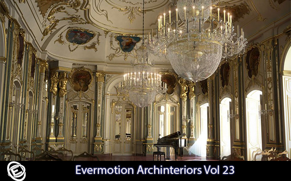 دانلود مجموعه طراحی داخلی Evermotion Archinteriors Vol 23