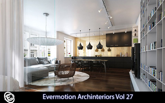 دانلود مجموعه طراحی داخلی Evermotion Archinteriors Vol 27
