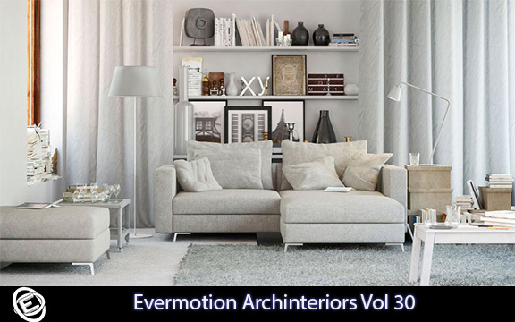دانلود مجموعه طراحی داخلی Evermotion Archinteriors Vol 30
