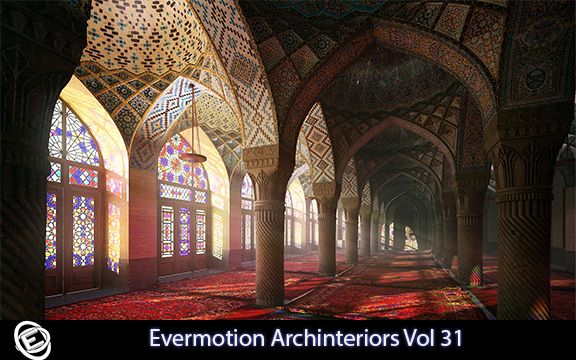دانلود مجموعه طراحی داخلی Evermotion Archinteriors Vol 31
