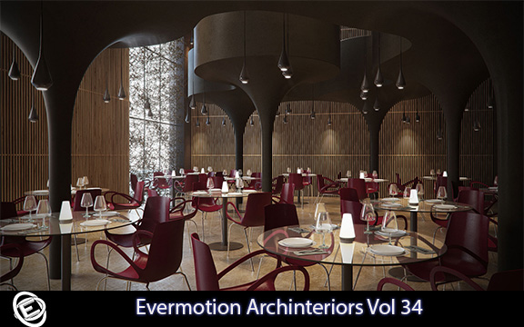 دانلود مجموعه طراحی داخلی Evermotion Archinteriors Vol 34
