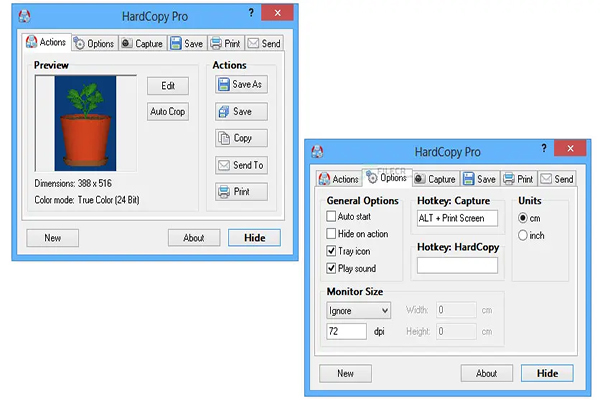 دانلود نرم افزار HardCopy Pro v4.17.1 عکسبرداری از دسکتاپ