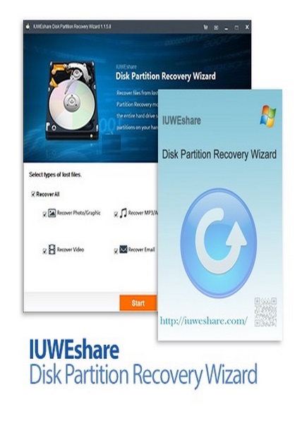 دانلود نرم افزار IUWEshare Disk Partition Recovery Wizard v1.9.9.9 – Win