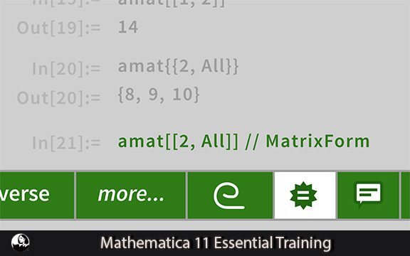 دانلود فیلم آموزشی Mathematica 11 Essential Training