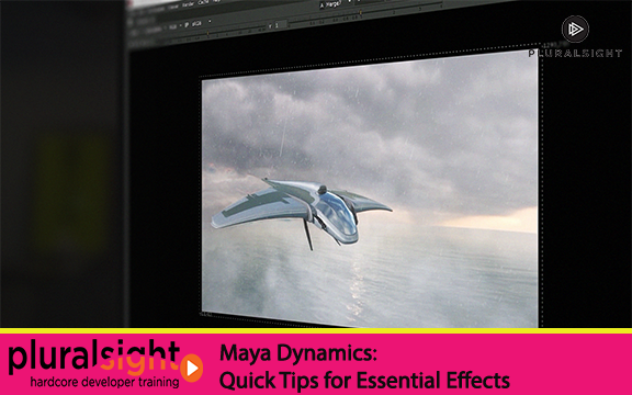 دانلود فیلم آموزشی Maya Dynamics: Quick Tips for Essential Effects