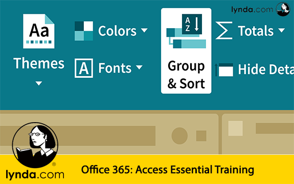 دانلود فیلم آموزشی Office 365: Access Essential Training از Lynda