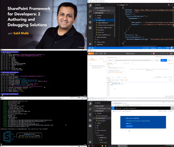SharePoint Framework for Developers: 2 Authoring and Debugging Solutions center