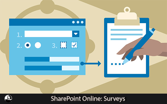 دانلود فیلم آموزشی SharePoint Online: Surveys