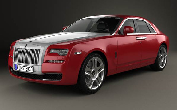 دانلود مدل سه بعدی اتومبیل Rolls-Royce Ghost 2014
