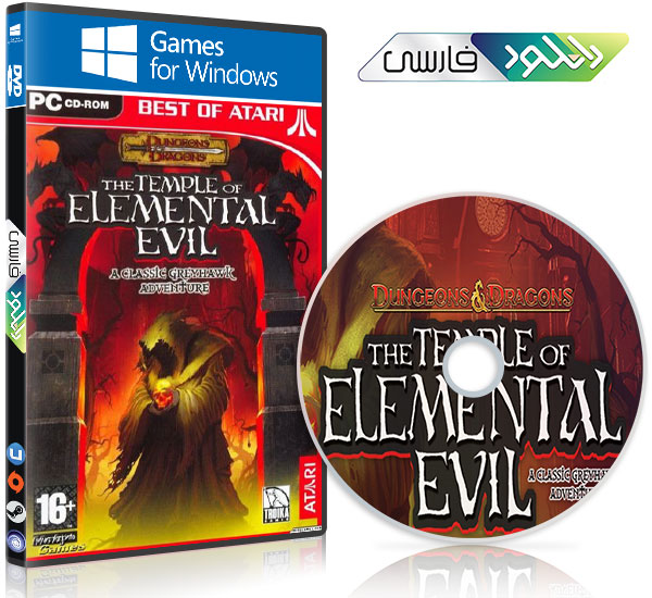 دانلود بازی Temple of Elemental Evil, The – PC نسخه GOG