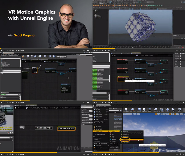 VR Motion Graphics with Unreal Engine center