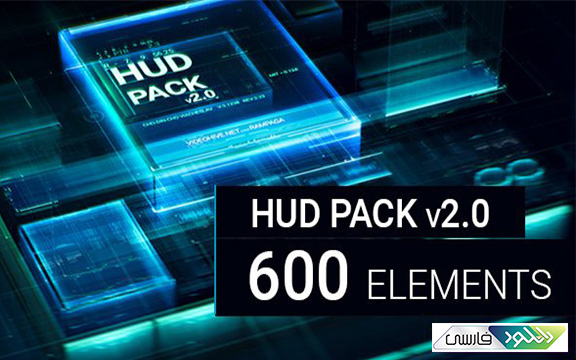 دانلود پروژه افتر افکت Videohive HUD Pack v2