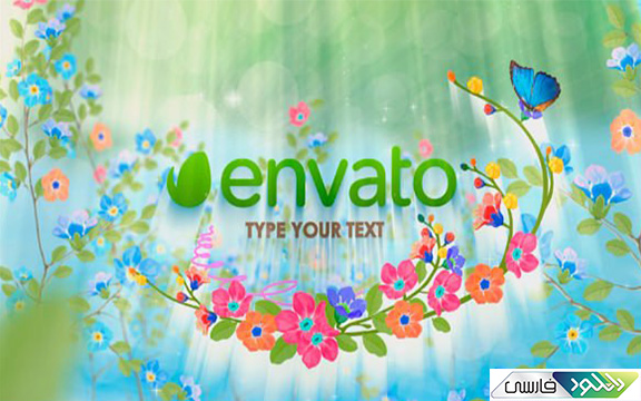 دانلود پروژه افتر افکت Videohive Spring Logo