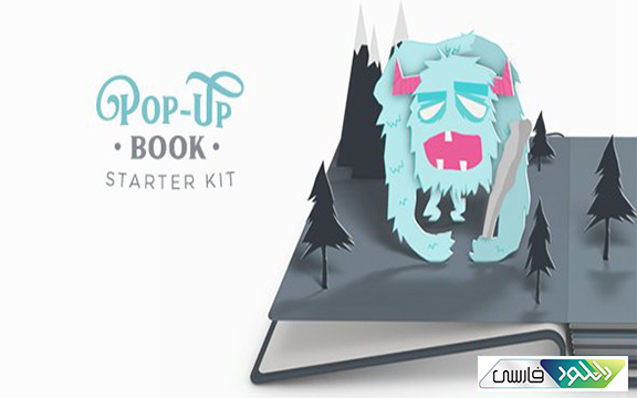 دانلود پروژه افتر افکت Videohive Pop-Up Book Starter Kit