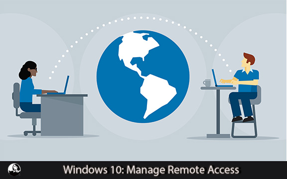 دانلود فیلم آموزشی Windows 10: Manage Remote Access