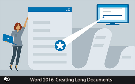 دانلود فیلم آموزشی Word 2016: Creating Long Documents