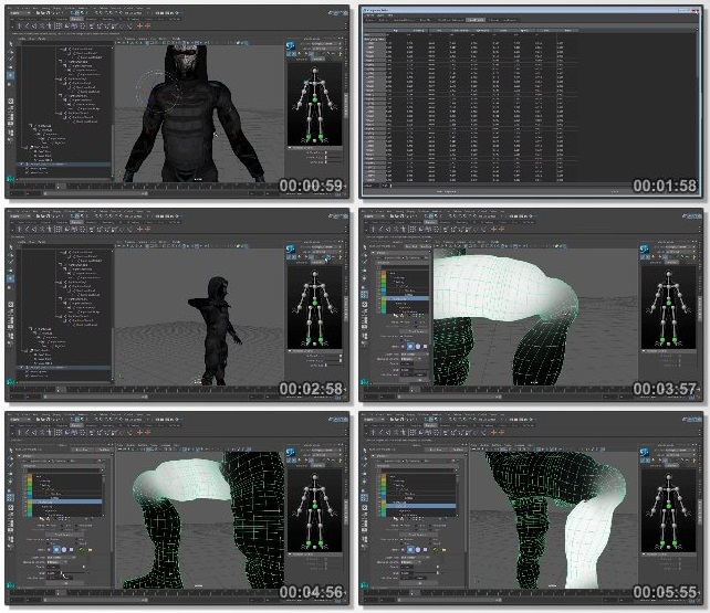 دانلود فیلم آموزشی Rigging Human IK Characters for Mocap in Maya and Motion Builder
