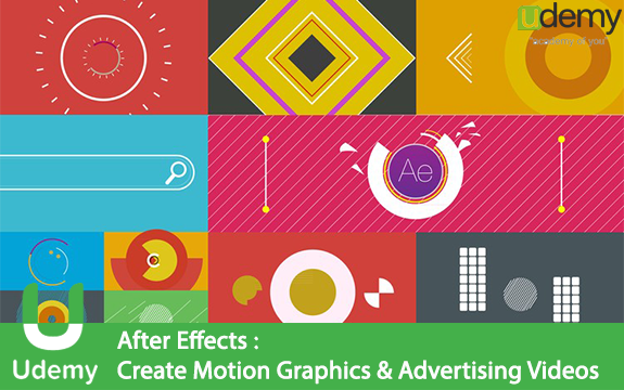 دانلود فیلم آموزشی After Effects : Create Motion Graphics & Advertising Videos