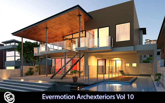 دانلود مجموعه معماری خارجی Evermotion Archexteriors Vol 10
