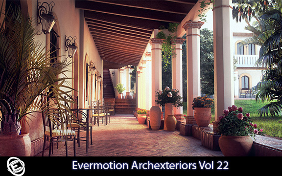 دانلود مجموعه معماری خارجی Evermotion Archexteriors Vol 22