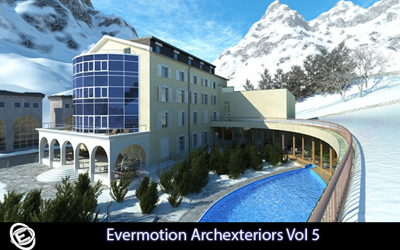 دانلود مجموعه معماری خارجی Evermotion Archexteriors Vol 5