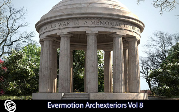 دانلود مجموعه معماری خارجی Evermotion Archexteriors Vol 8