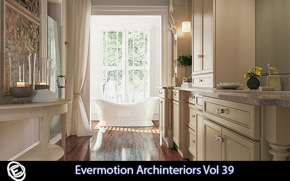 دانلود مجموعه طراحی داخلی Evermotion Archinteriors Vol 39
