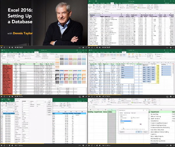 Excel 2016: Setting Up a Database center