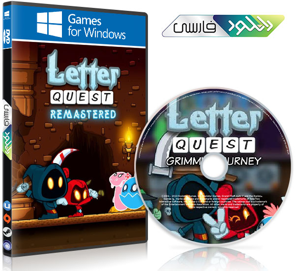 دانلود بازی کامپیوتر Letter Quest Grimms Journey Remastered