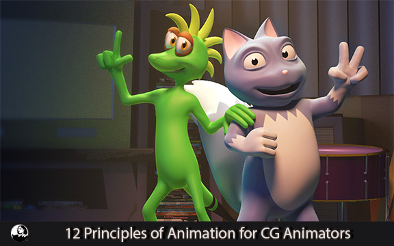 دانلود فیلم آموزشی Lynda – 12 Principles of Animation for CG Animators