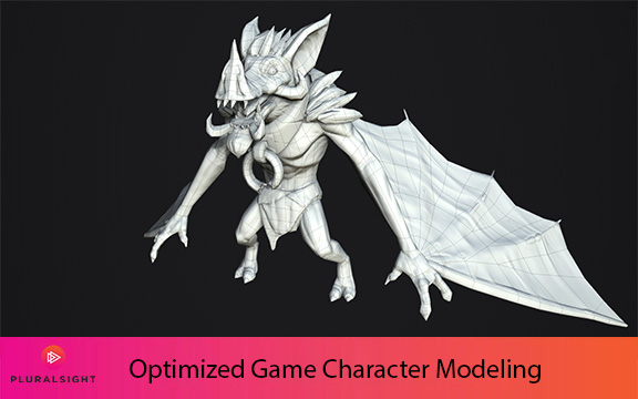 دانلود فیلم آموزشی Optimized Game Character Modeling