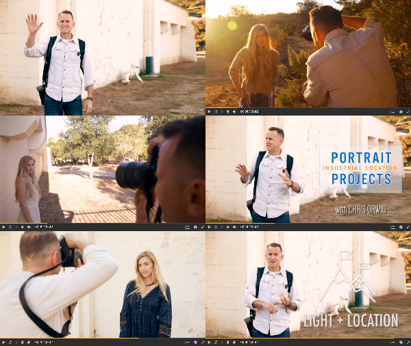 Portrait Project: Industrial Photo Shoot center