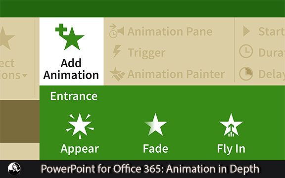 دانلود فیلم آموزشی PowerPoint for Office 365: Animation in Depth