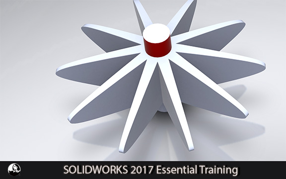 دانلود فیلم آموزشی SOLIDWORKS 2017 Essential Training