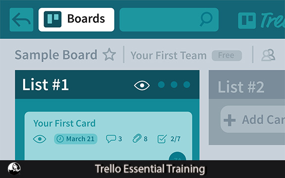 دانلود فیلم آموزشی Trello Essential Training