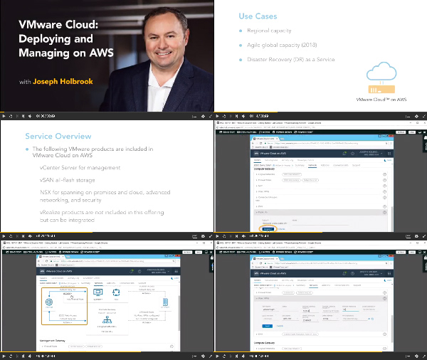 VMware Cloud: Deploying and Managing on AWS center
