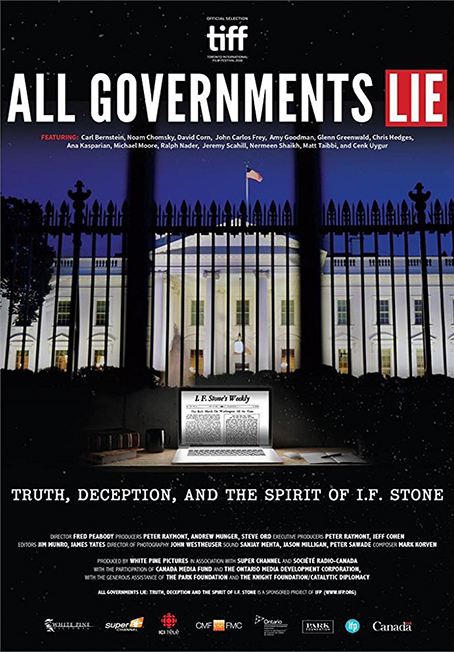 دانلود فیلم مستند All Governments Lie: Truth, Deception, and the Spirit of I.F. Stone 2016