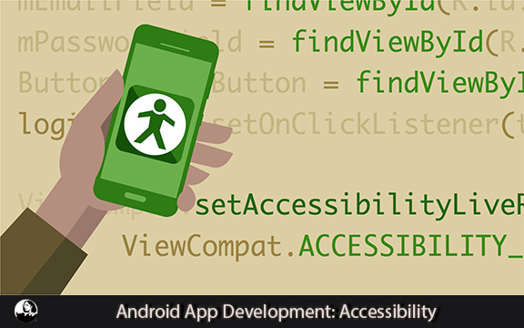 دانلود فیلم آموزشی Android App Development: Accessibility