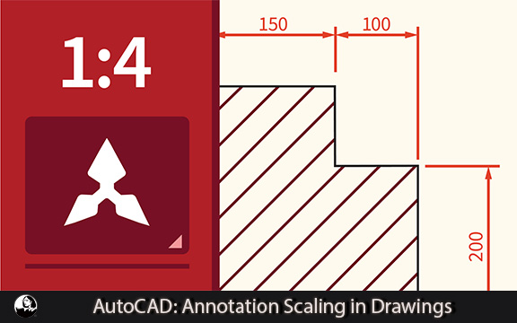 دانلود فیلم آموزشی AutoCAD: Annotation Scaling in Drawings